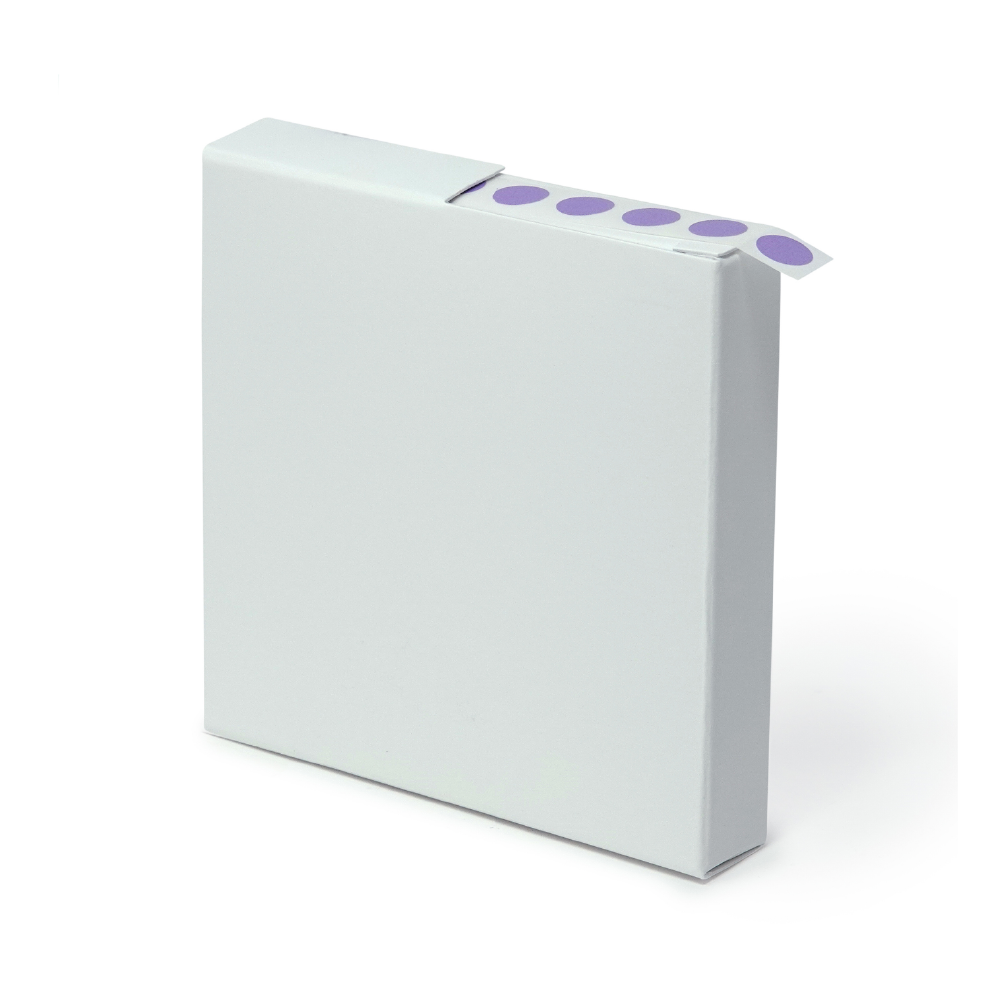 Globe Scientific Label Rolls, Cryo, 9.5mm Dots, for 0.5-1.5mL Tubes, Lavender Image